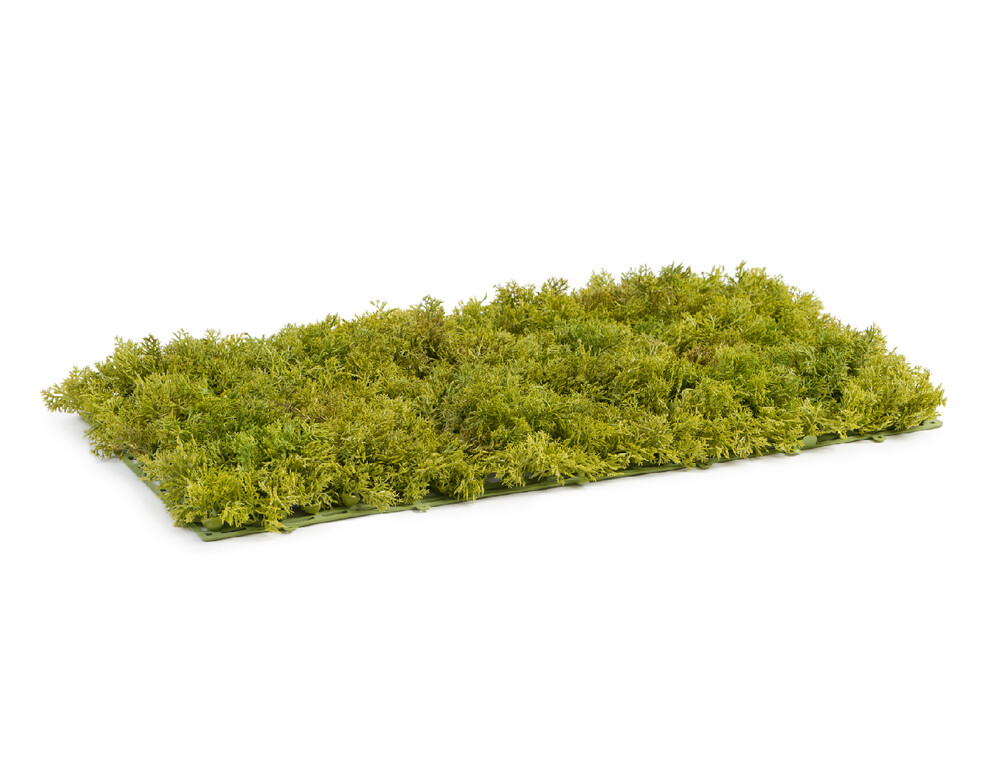 Мох Ягель коврик светло-зелёный микс 25х50 см (пластик) 20/20 20.072028LG-M Treez