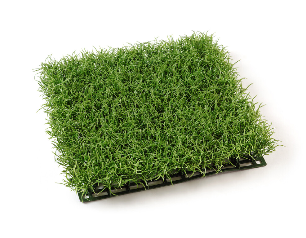 Газон-трава коврик светло-зеленая 26х26 см, в-4 см (пластик) 6/60 20.6200LG Treez